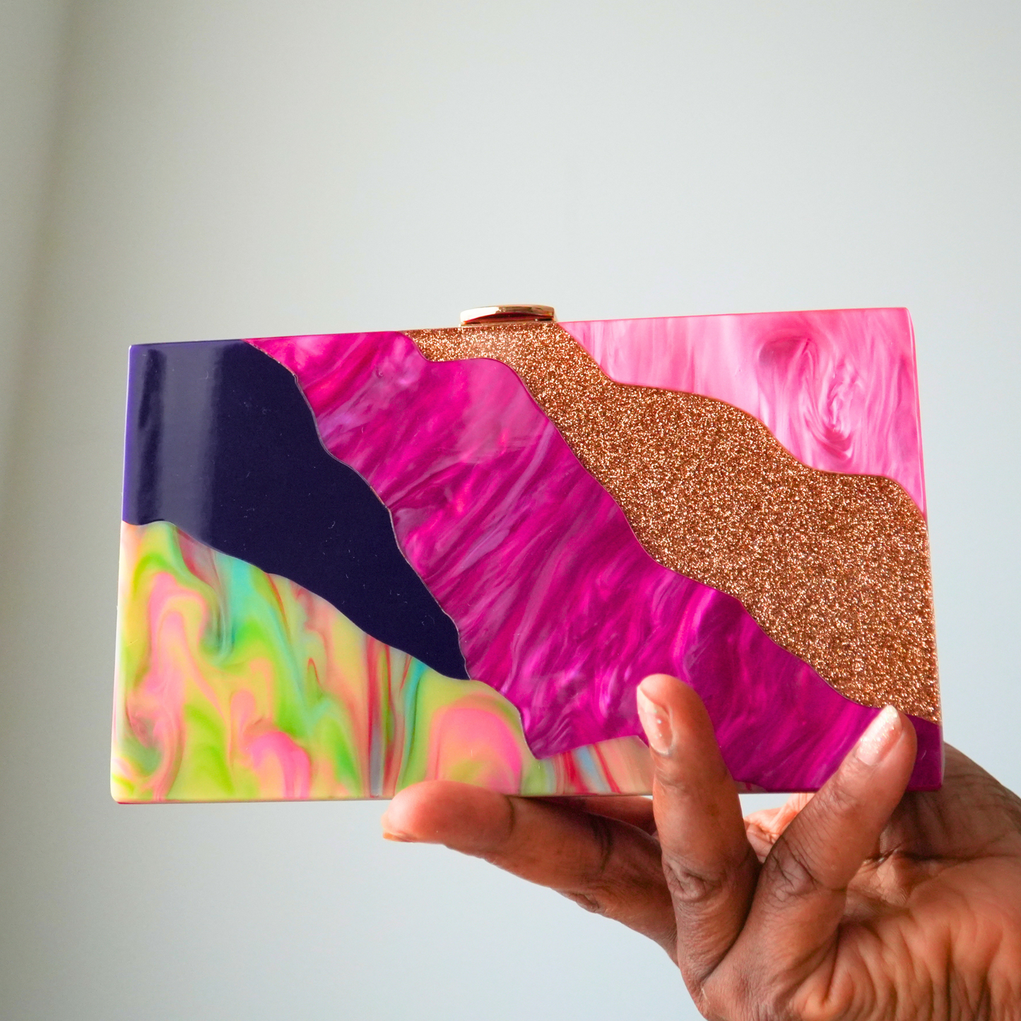 Palais clutch in Bloom