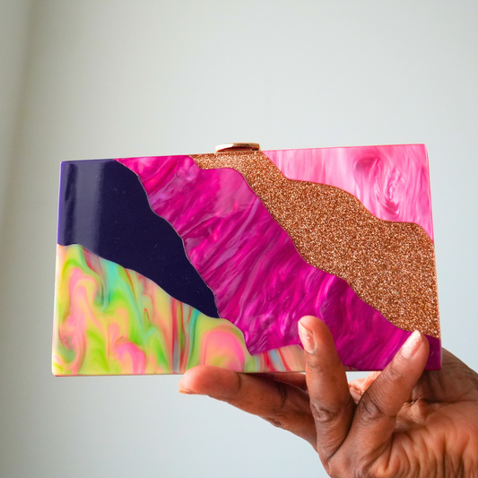 Palais clutch in Bloom