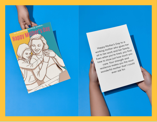 Working Mom Greeting Card